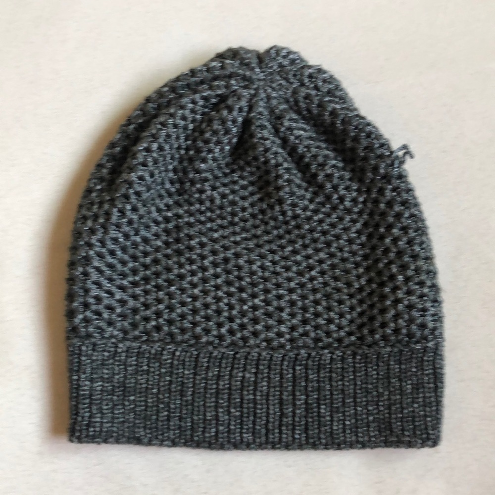 Gray beanie